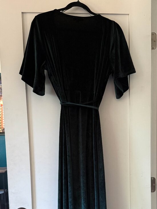 Baltic Born Dresses & Skirts - Baltic Born Deep Green Velvet Maxi Dress